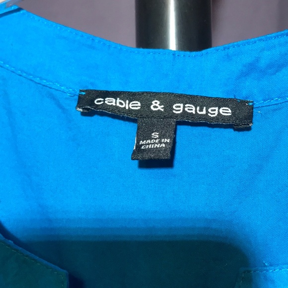 Cable & Gauge shirt - Picture 2 of 3